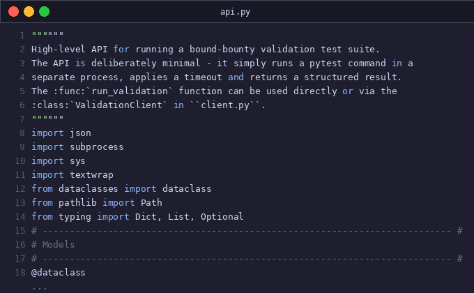 fix(tools): bound bounty validation test runner