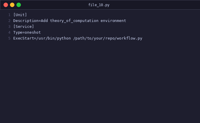 Add theory_of_computation environment (Sipser, answer/verifi