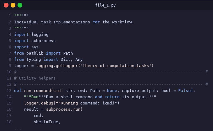 Add theory_of_computation environment (Sipser, answer/verifi