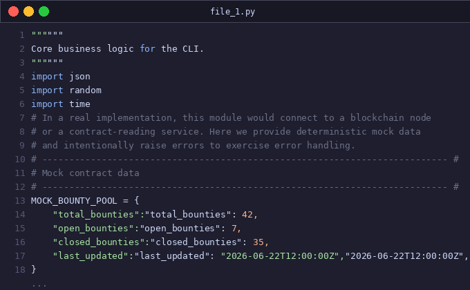 fix(cli): tag bounty-pool and admin-info contract read failu