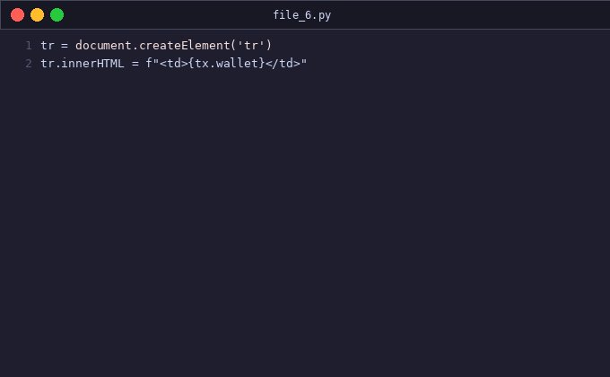 fix(#7129): replace innerHTML with safe DOM nodes in wRTC br