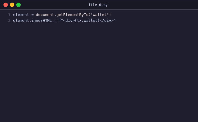 fix(#7129): replace innerHTML with safe DOM nodes in wRTC br
