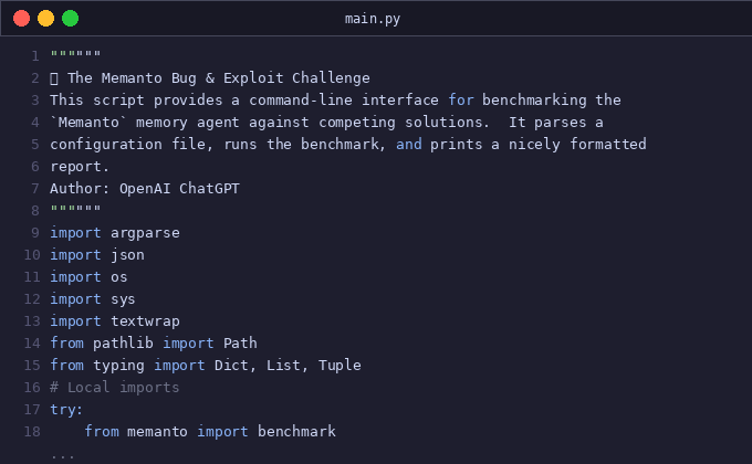 🐜The Memanto Bug & Exploit Challenge