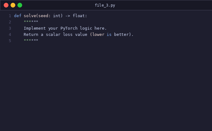 Add pytorch_competency environment (execution-graded PyTorch