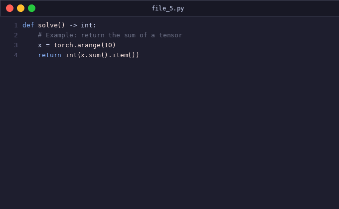 Add pytorch_competency environment (execution-graded PyTorch