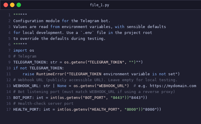 Add a hello-world test endpoint to verify bot detection