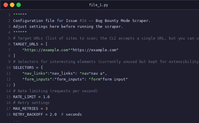 Issue #16 — Bug Bounty Mode